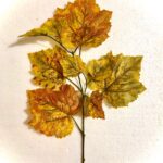Fake 'Autumnal Coloured' Leaves