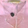 Acrylic Vivarium (larg) (With thermometer/hygrometer readout) - Circular Top